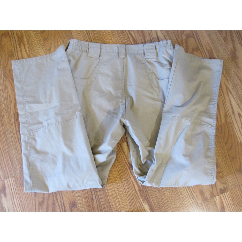 LA Police Gear LAPG Men Tan Khaki Tactical Field Pants‎ Ripstop TLP1019 36x36